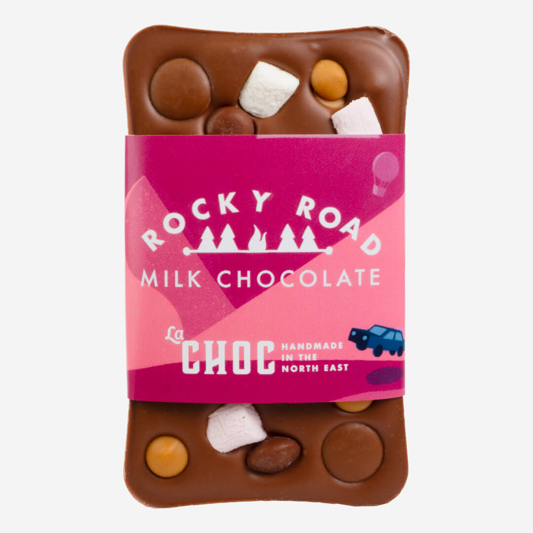 Milk Chocolate Rocky Road La Chocolatrice